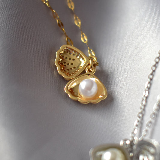 Collar perla Gold